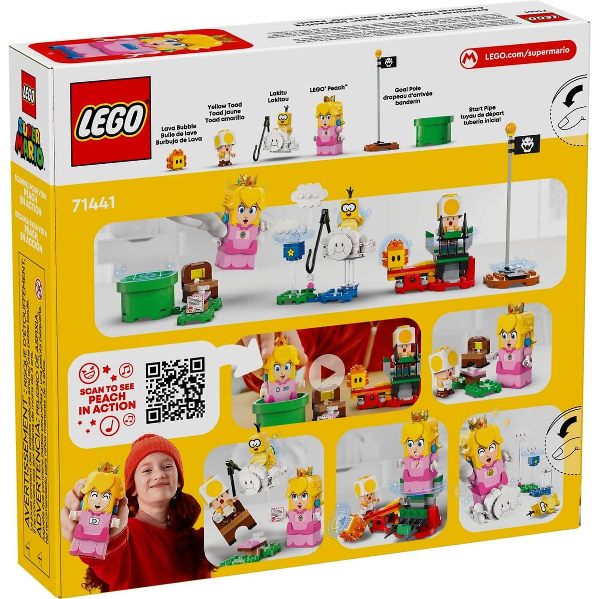 LEGO® 71441 Adventures with Interactive LEGO® Peach - Super Mario™