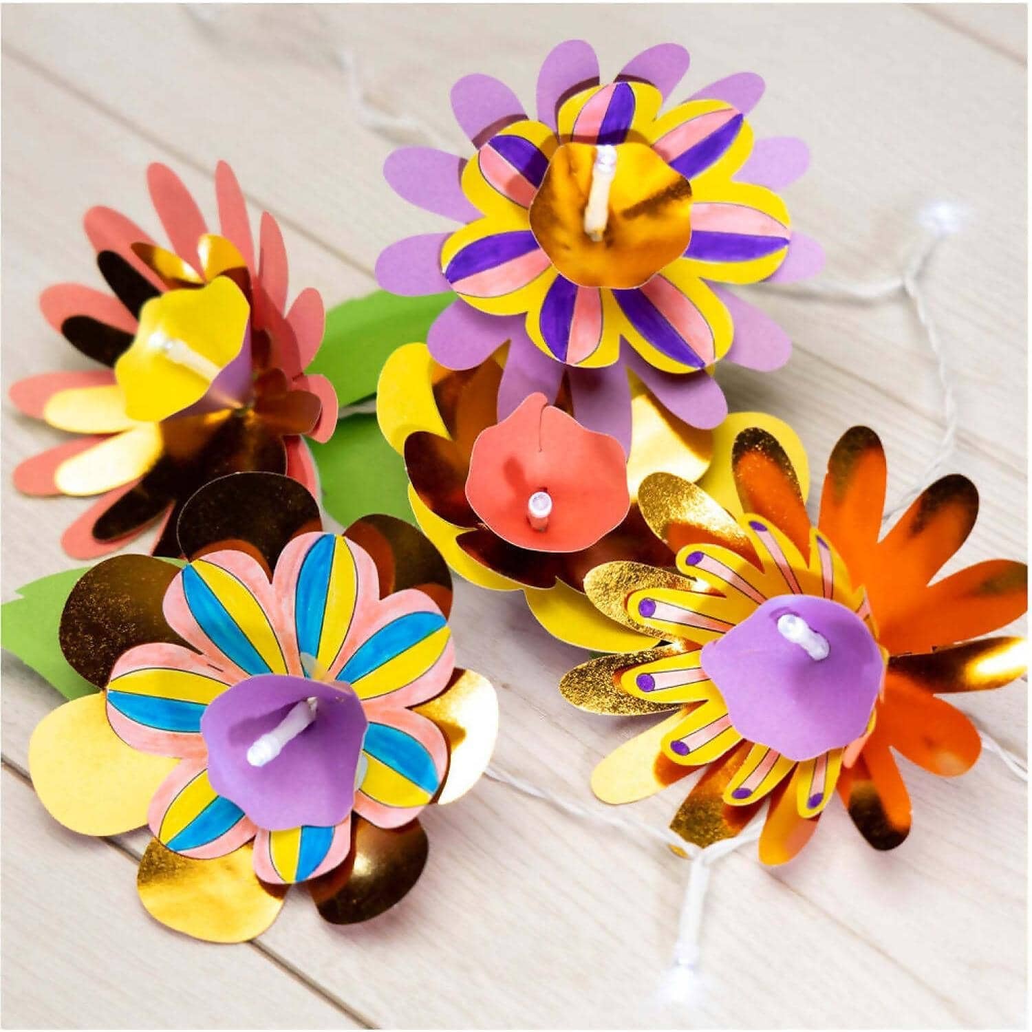 GALT - Flower Lights Create And Decorate LED Lights - Creative Craft Kit