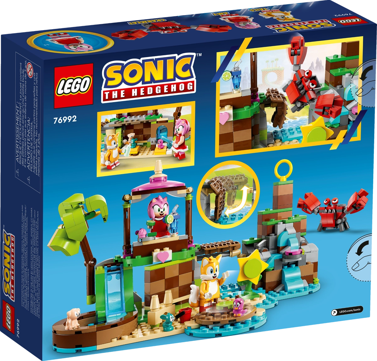 LEGO® 76992 Amy's Animal Rescue Island - Sonic the Hedgehog™
