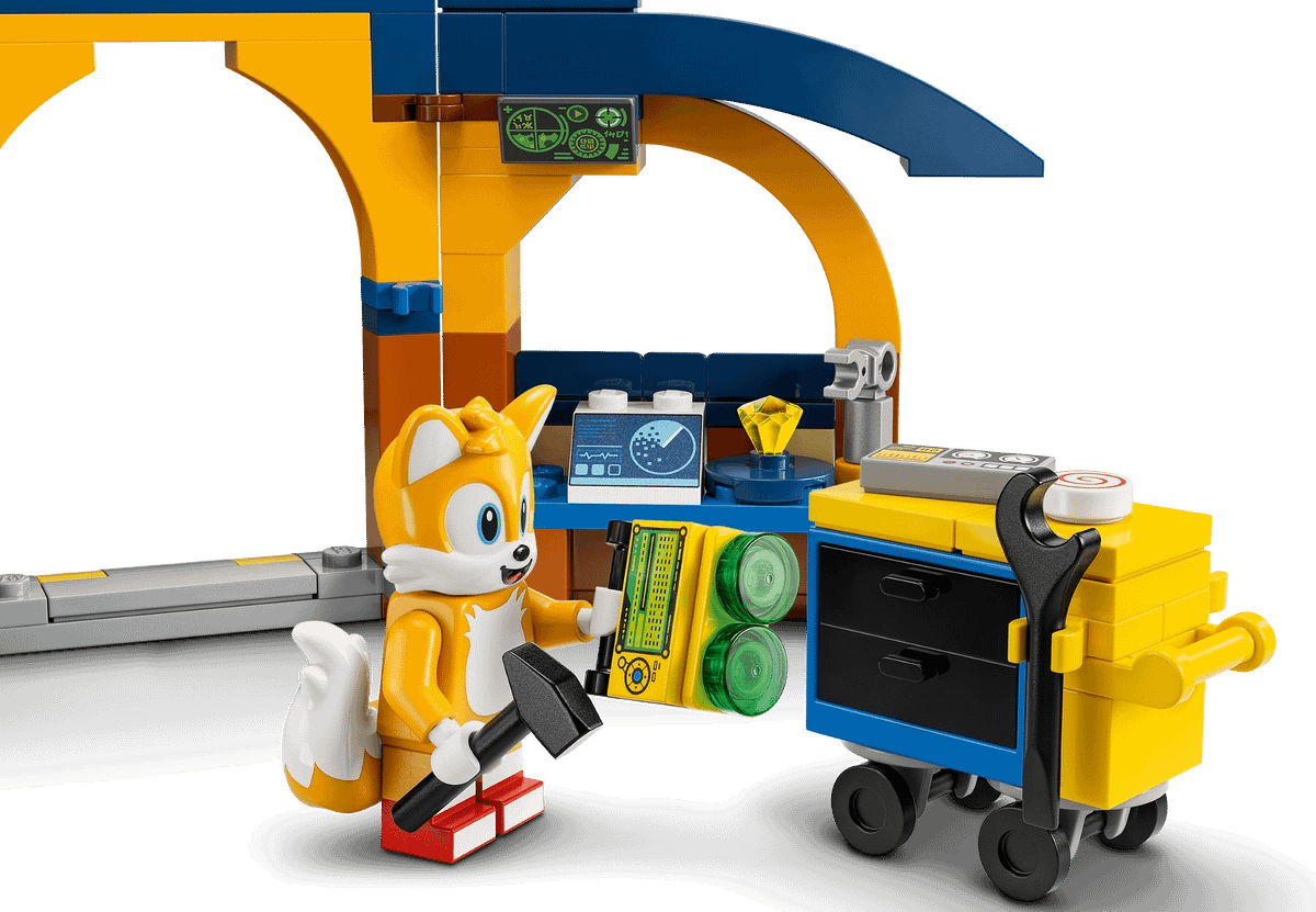 LEGO® 76991 Tails' Workshop and Tornado Plane - Sonic the Hedgehog™