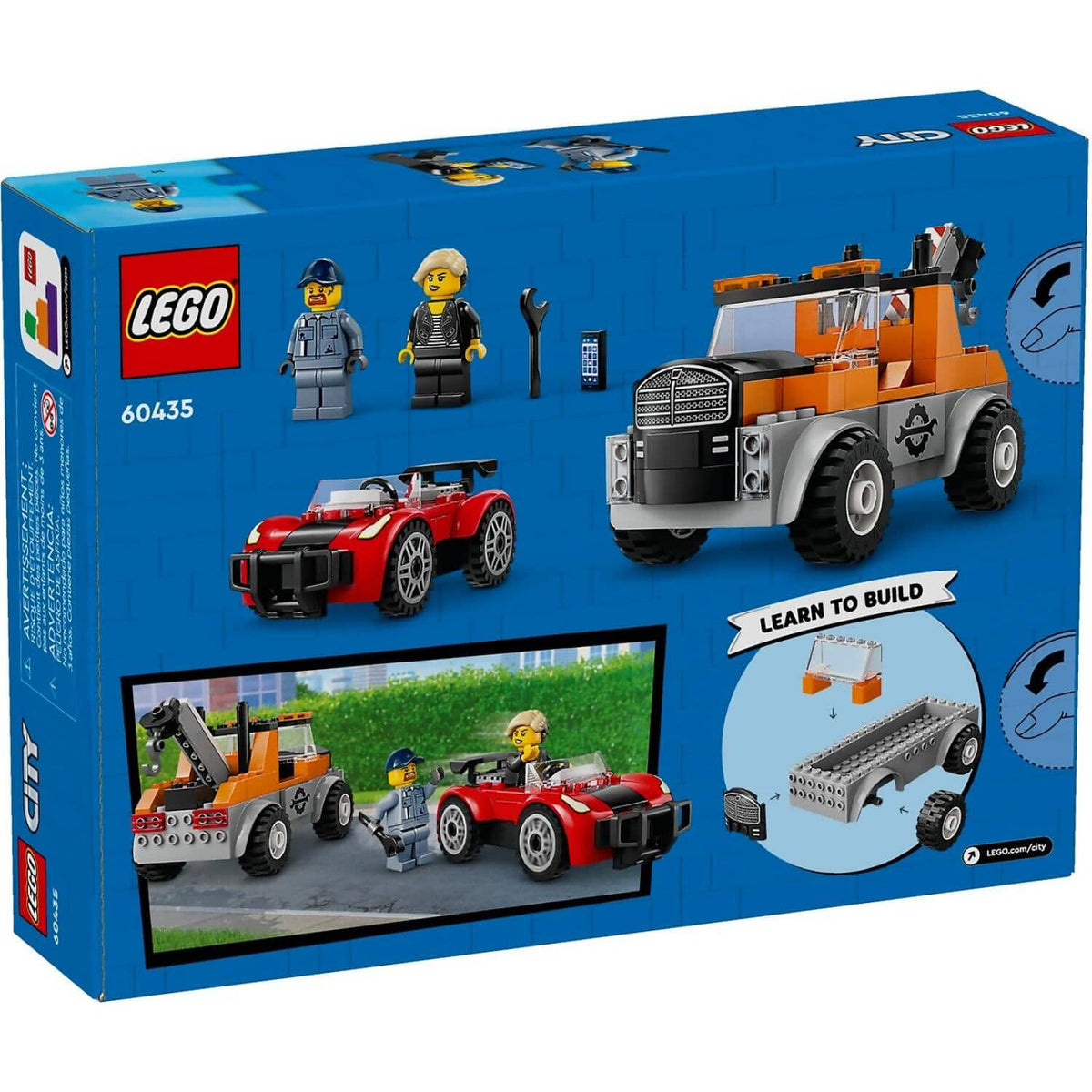LEGO® 60435 Tow Truck and Sports Car Repair - City 4+