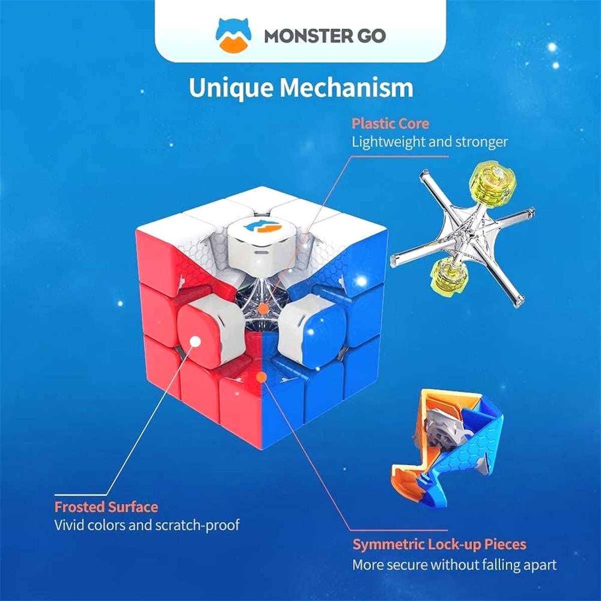 GAN - Monster Go 3×3 Speed Cube