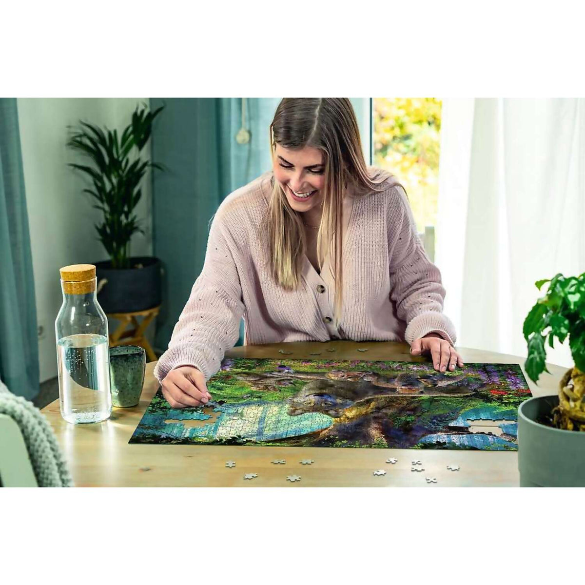 Ravensburger - Wolves In Forest Jigsaw Puzzle 1000 Pieces