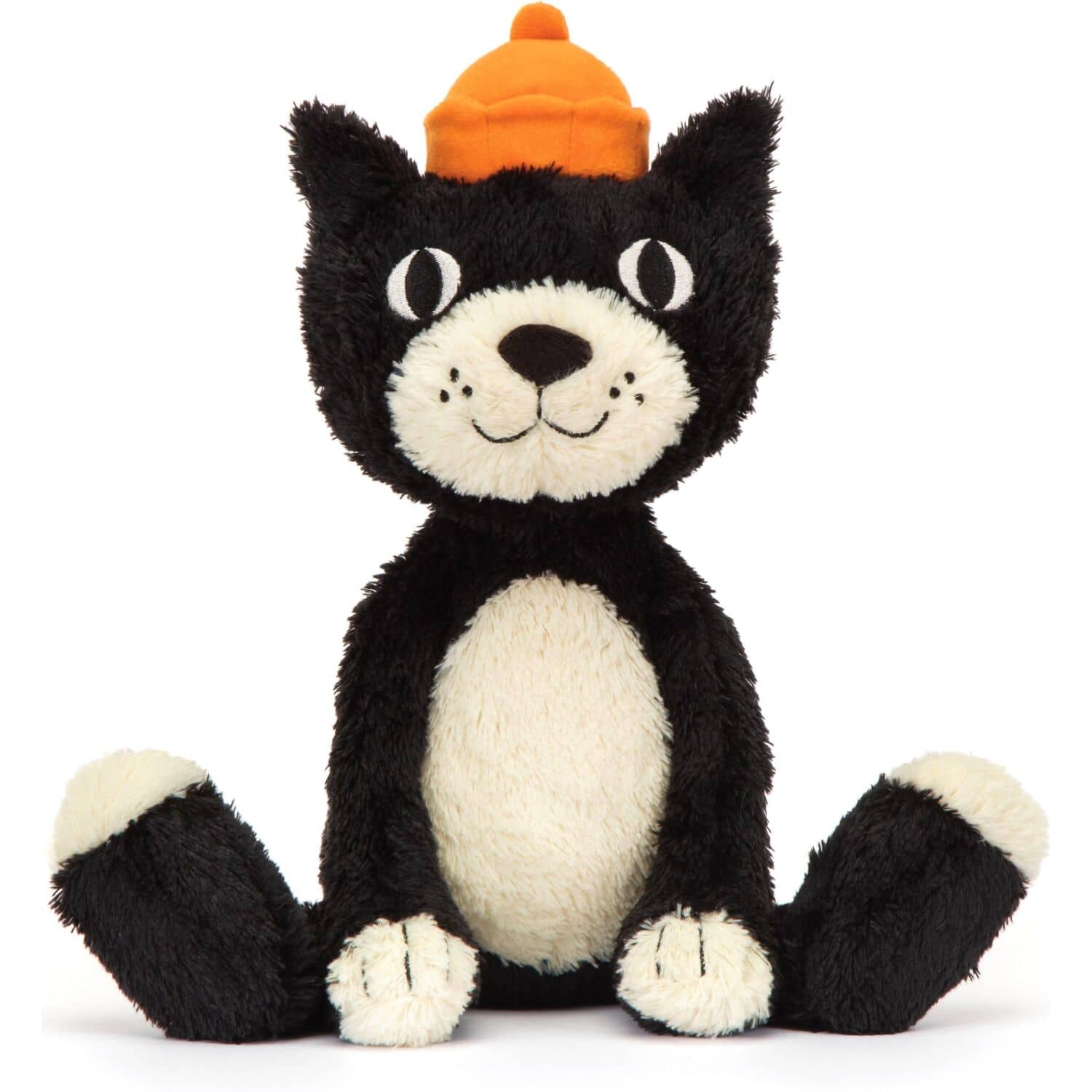 Jellycat - Jack Original Black white Cat Medium 31x11x9cm
