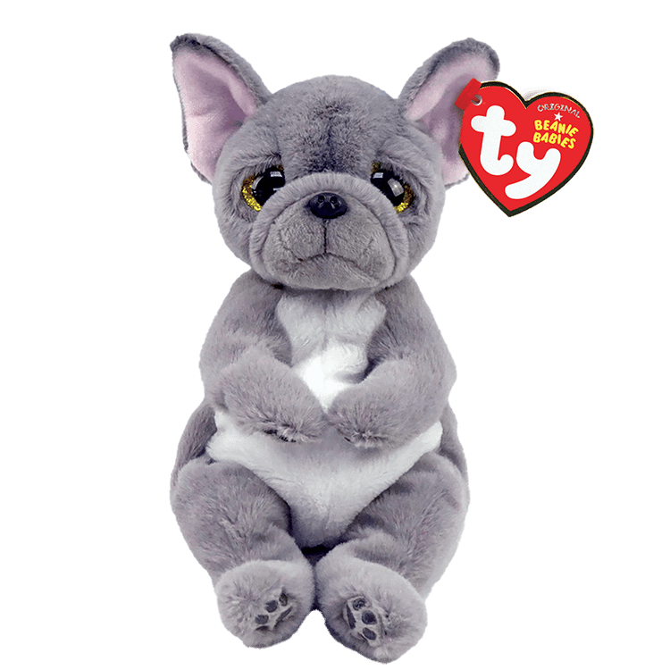 Ty - Beanie Bellies - Wilfred Grey Dog Small 20cm