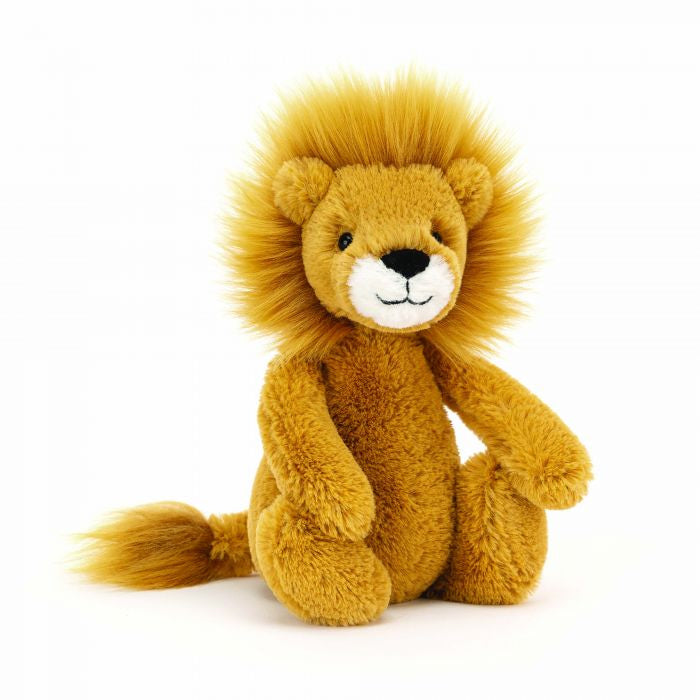 Jellycat - Bashful Lion Small Yellow 18x9x10cm