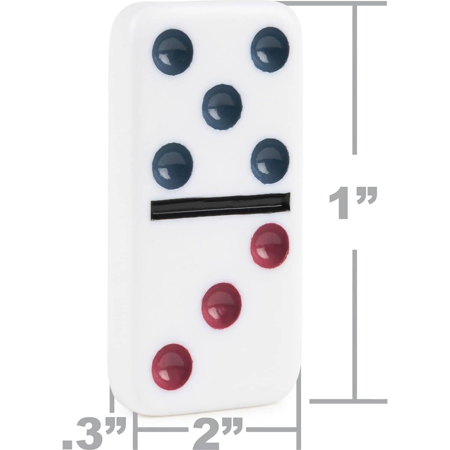 Cardinal - Classics - Double-Twelve Coloured Dominoes - Spin Master