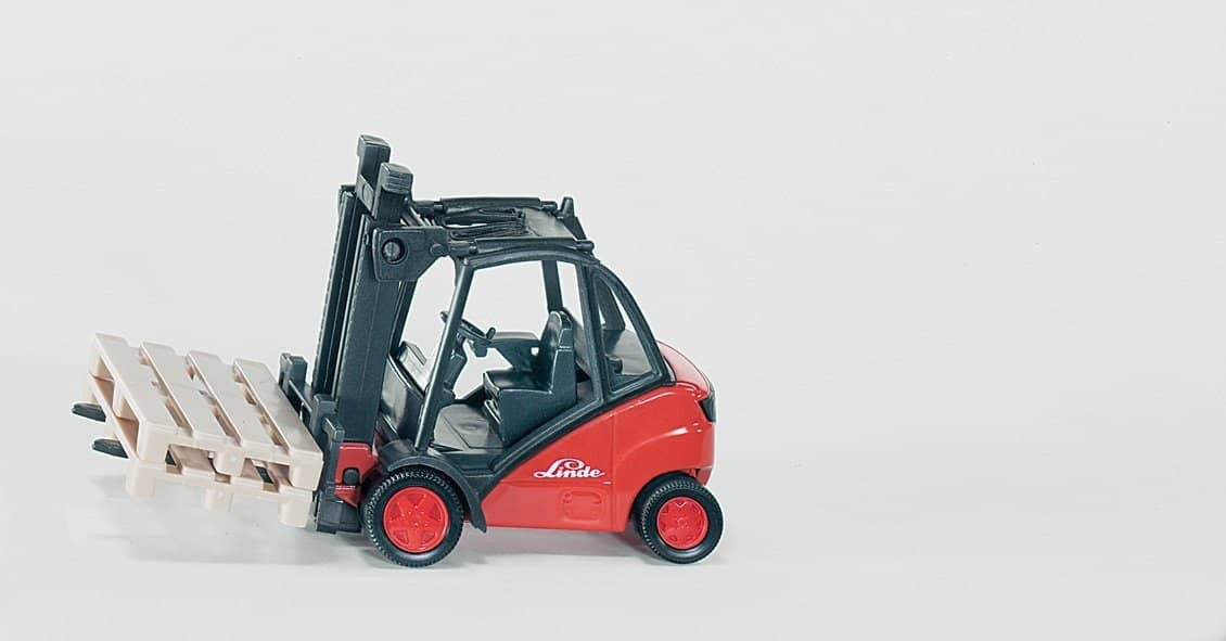 Siku - Linde Forklift Truck Diecast Model SI1311 (7x5x3cm)