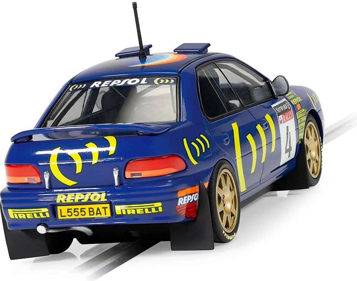 SCALEXTRIC - C4428 SUBARU IMPREZA WRX - COLIN MCRAE 1995 WORLD CHAMPION EDITION