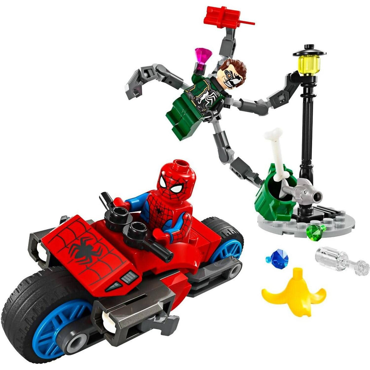 LEGO® 76275 Motorcycle Chase: Spider-Man vs. Doc Ock - Super Heroes Marvel