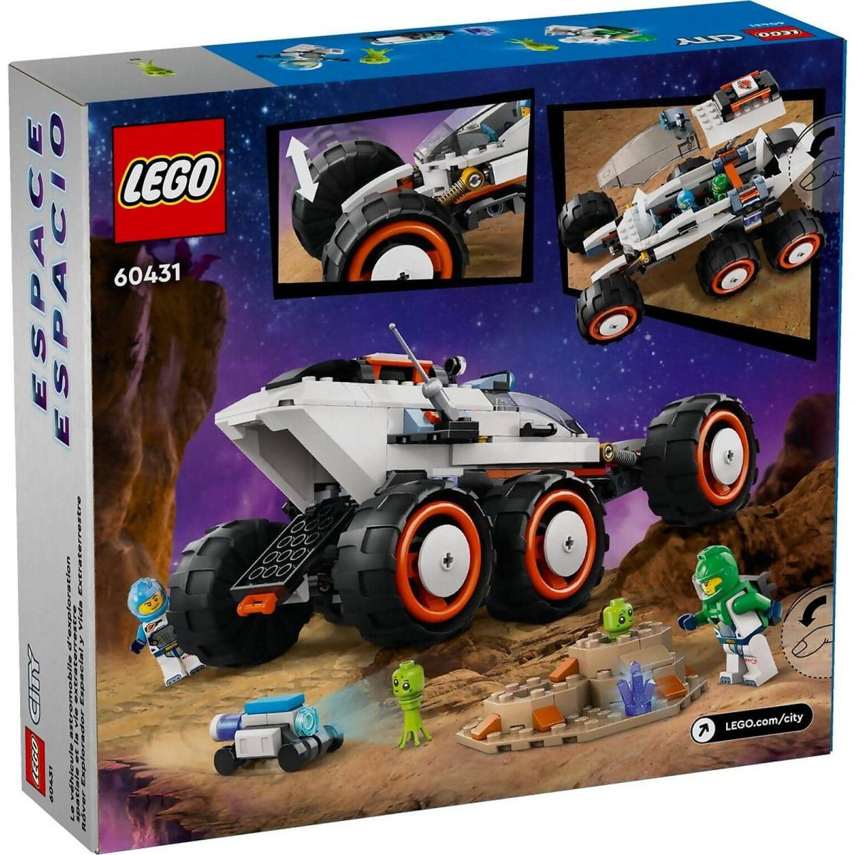 LEGO® 60431 Space Explorer Rover and Alien Life - City