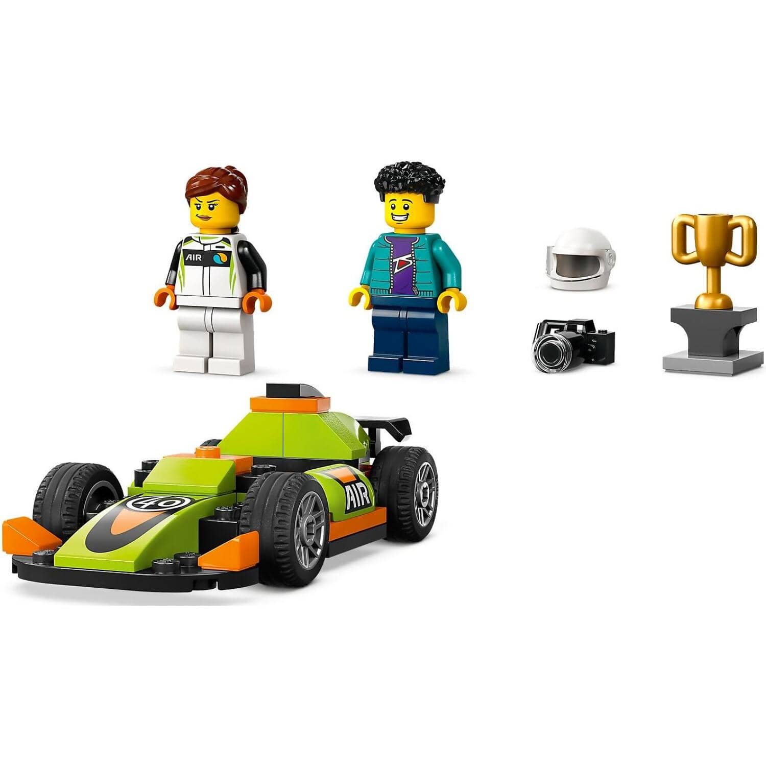 LEGO® 60399 Green Race Car - City 4+