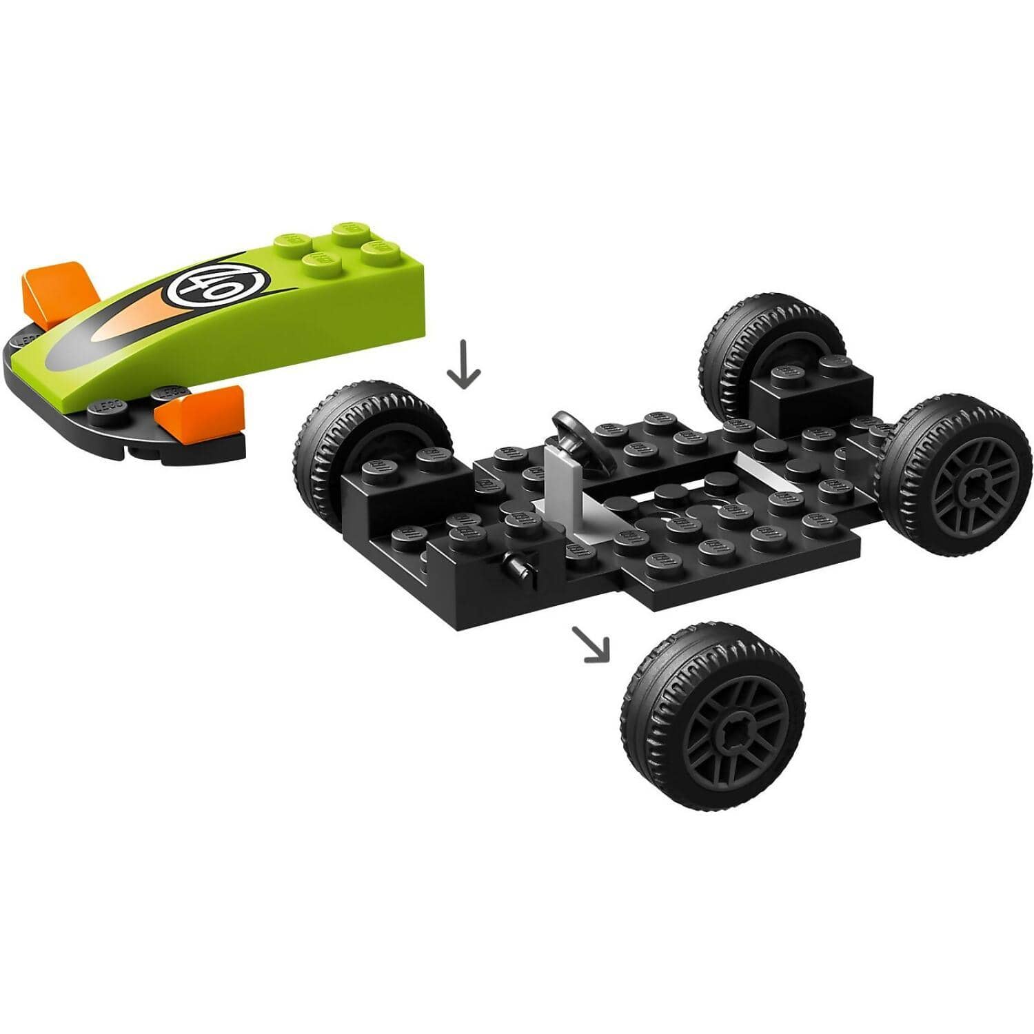 LEGO® 60399 Green Race Car - City 4+