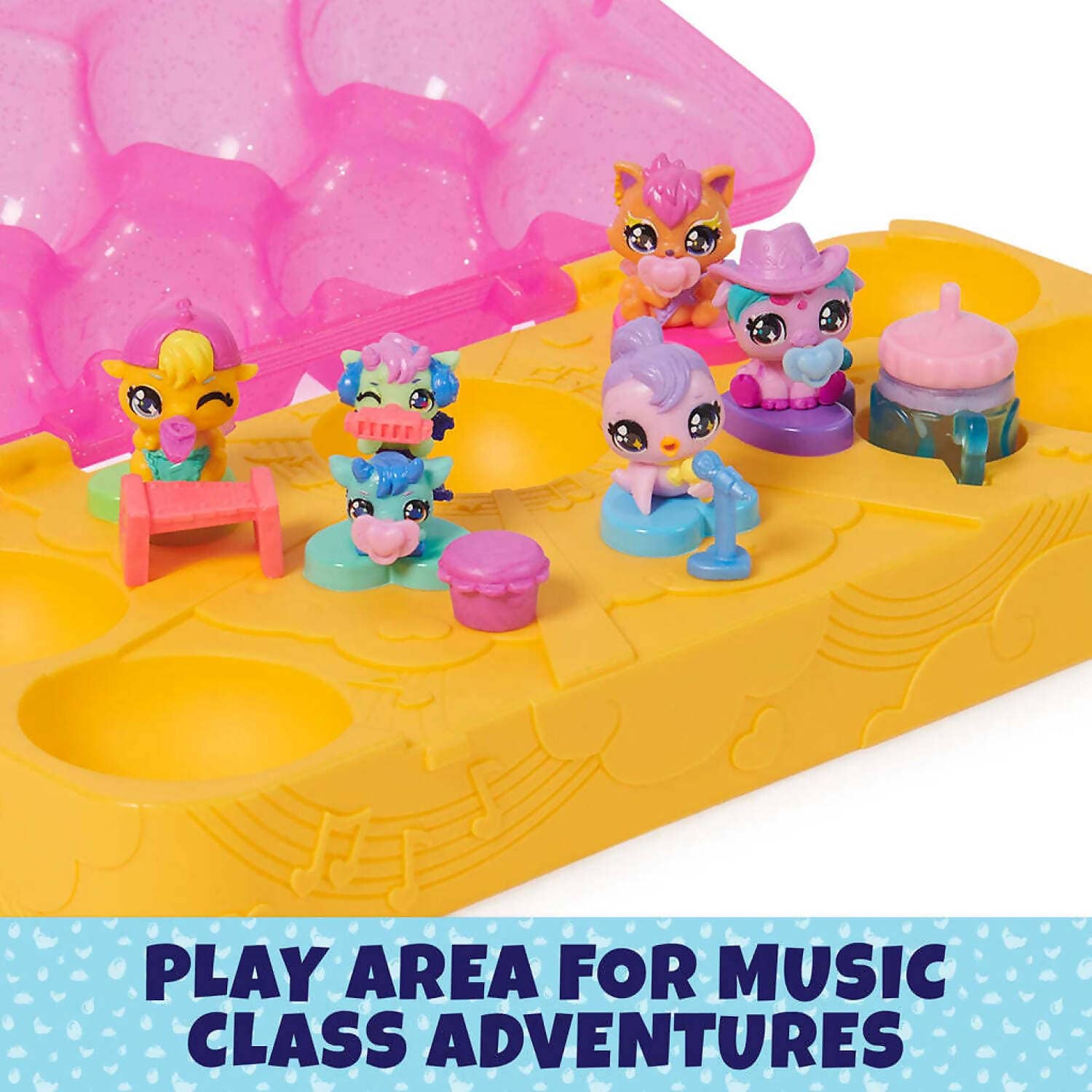 Hatchimals - Alive - Pink & Yellow Egg Carton Playset - Spin Master