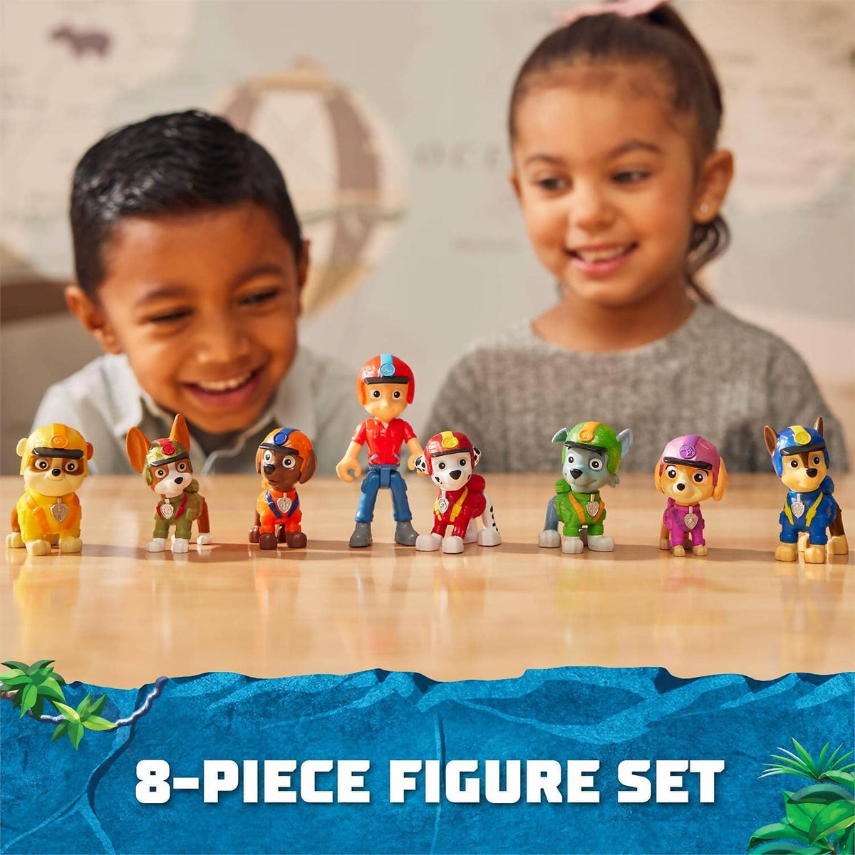 Paw Patrol - Jungle Pups Action Figures Gift Pack - Spin Master