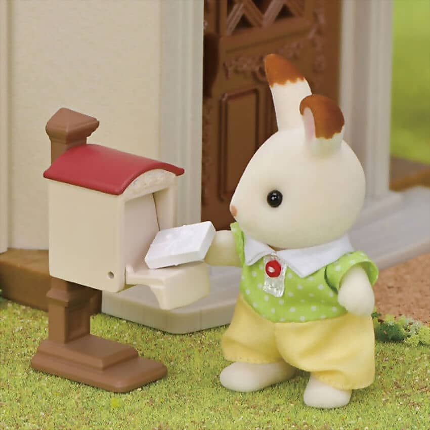 Sylvanian Families - Red Roof Country Home -secret Attic Playroom Animal Doll Playset