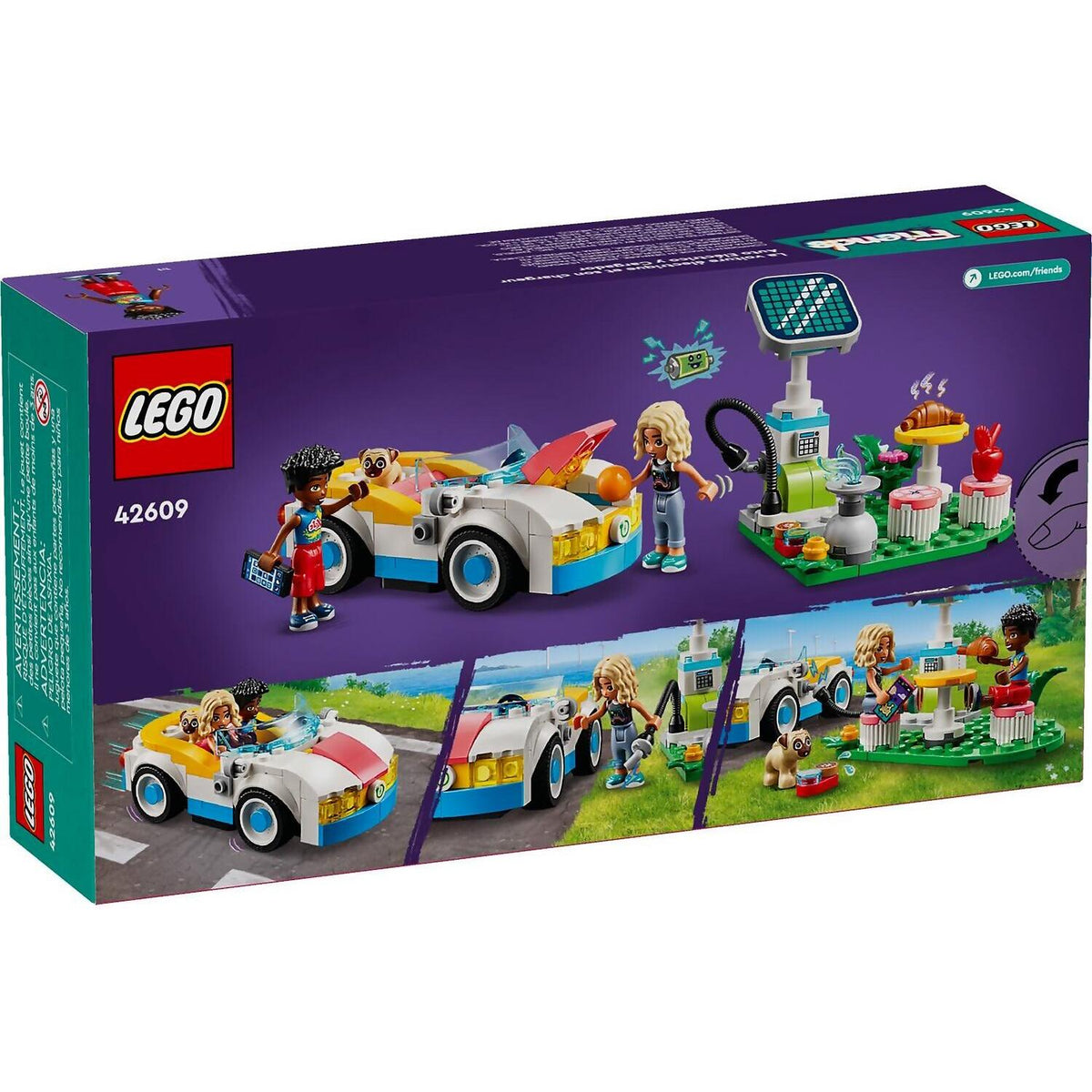 LEGO® 42609 Electric Car and Charger - Friends