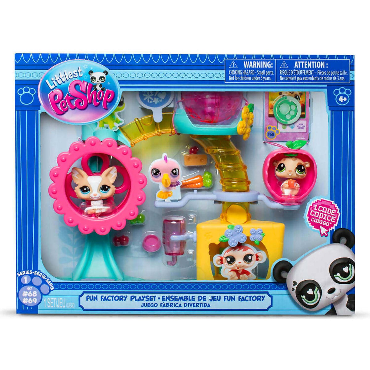 Littlest Pet Shop - Fun Factory Figurine Playset