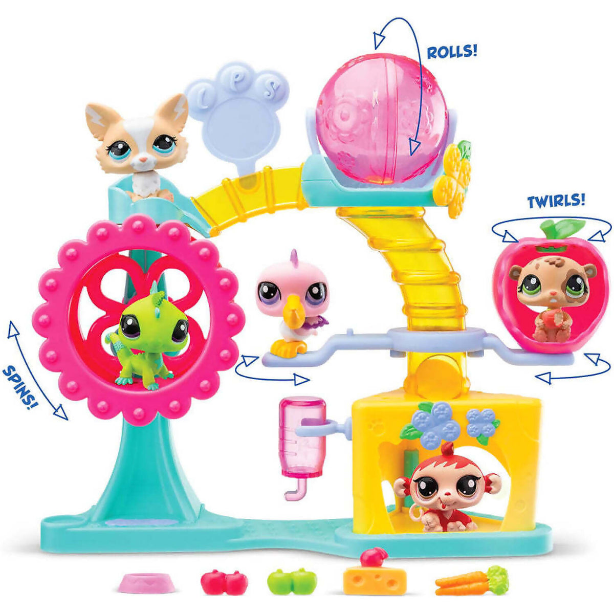 Littlest Pet Shop - Fun Factory Figurine Playset