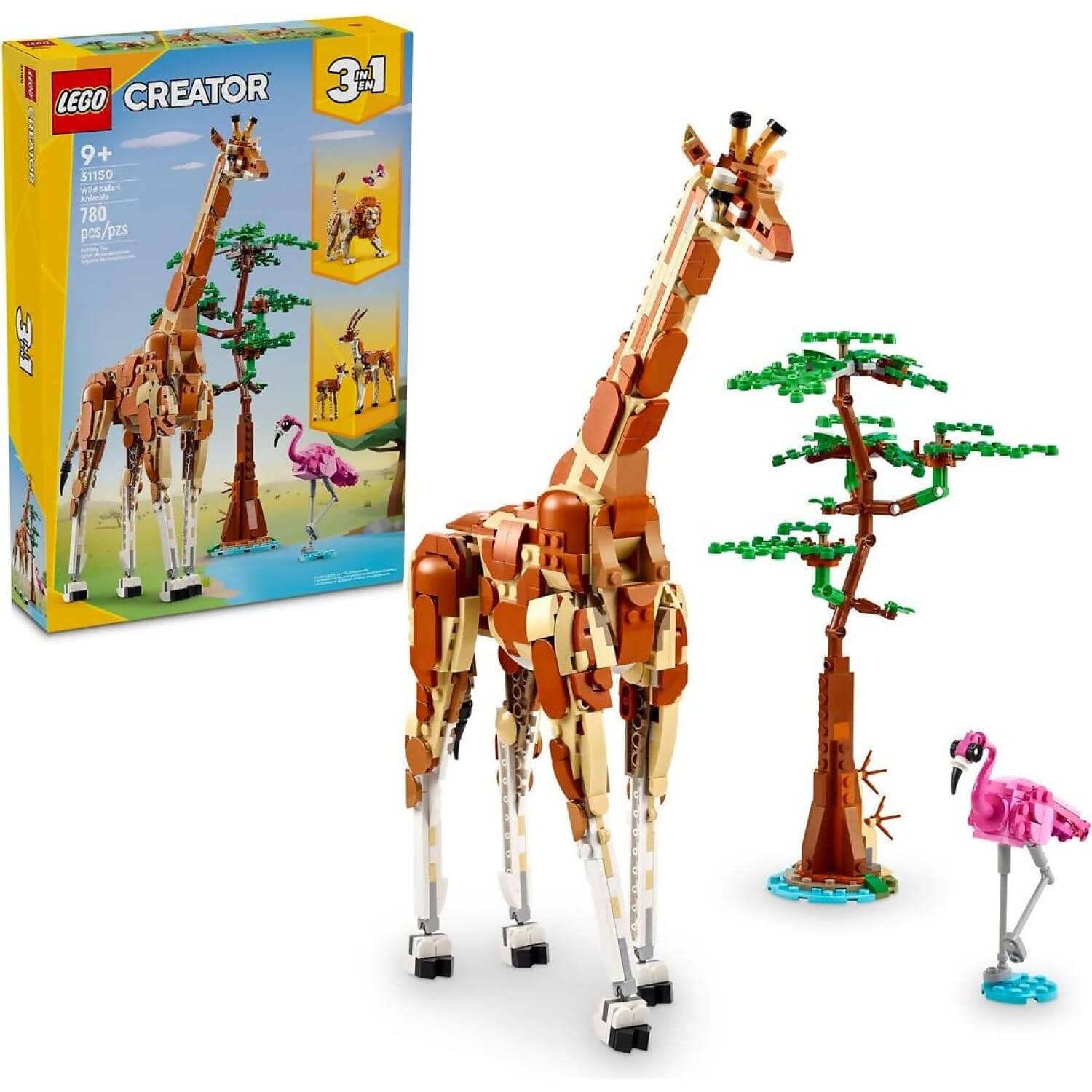 LEGO® 31150 Wild Safari Animals - Creator 3in1