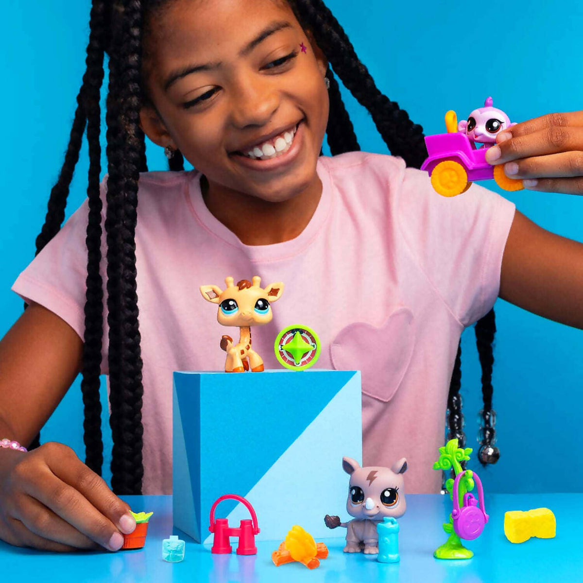Littlest Pet Shop - Safari Play Pack Playset