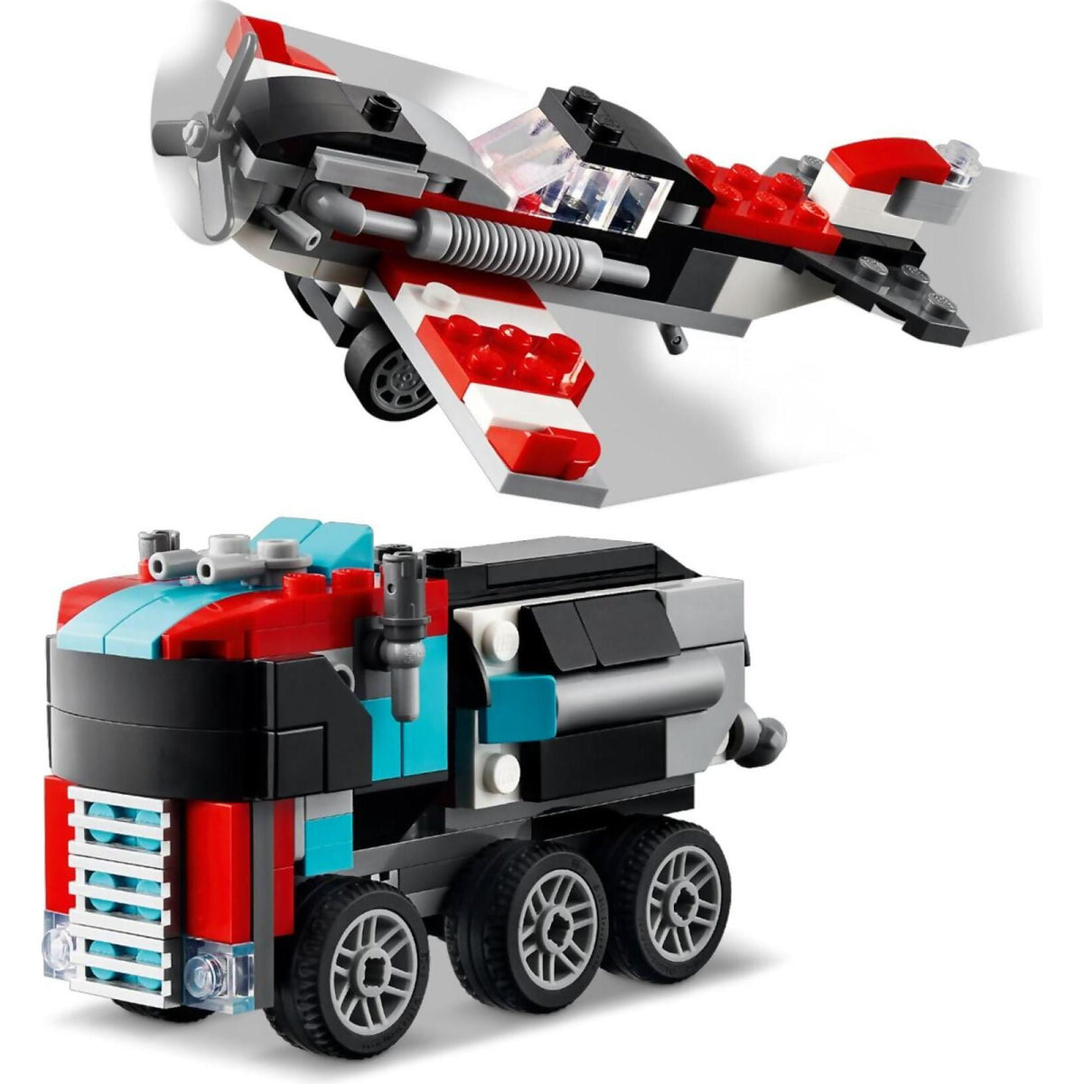 LEGO® 31146 Flatbed Truck with Helicopter - Creator 3in1