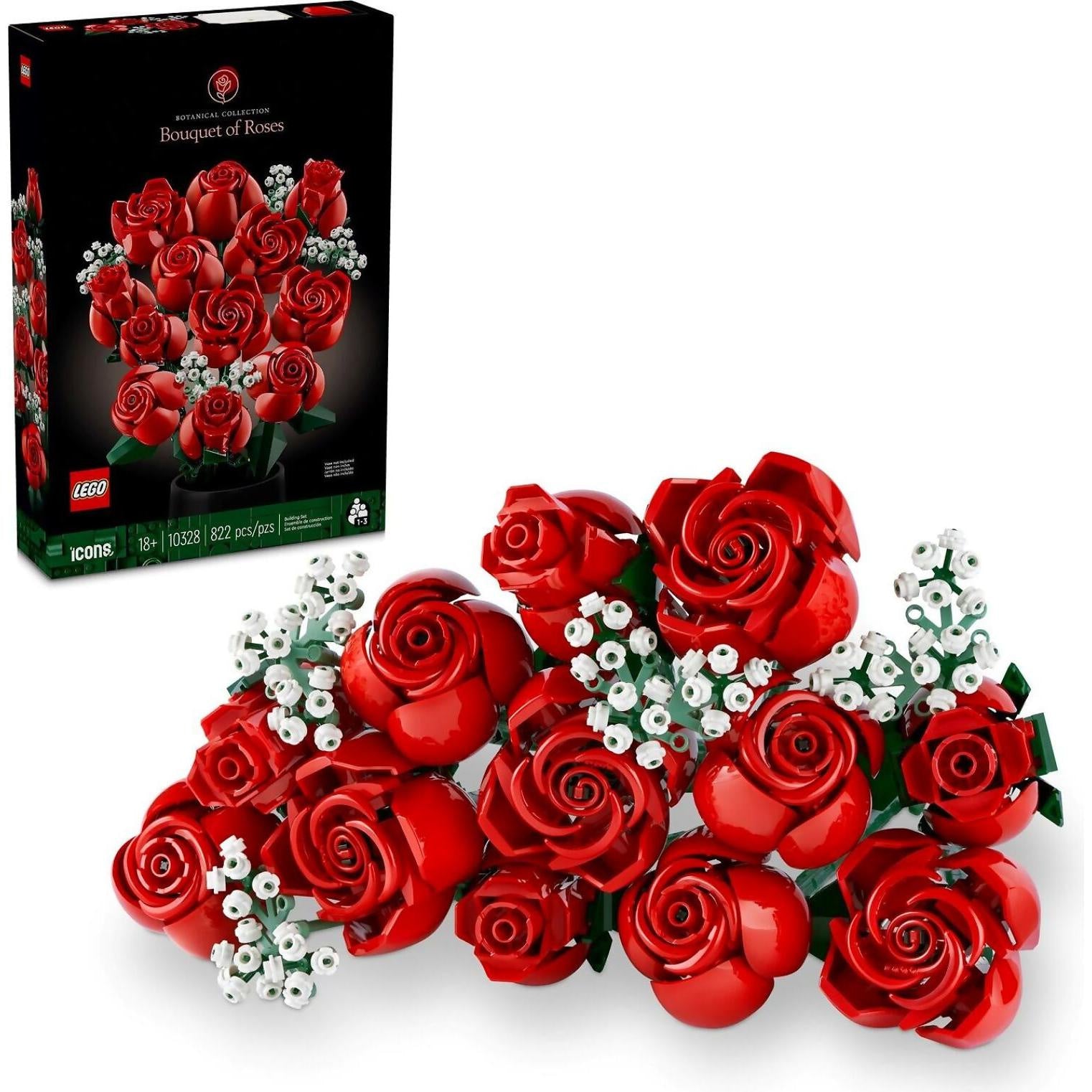 LEGO® 10328 Bouquet of Roses - Icons Botanical Collection