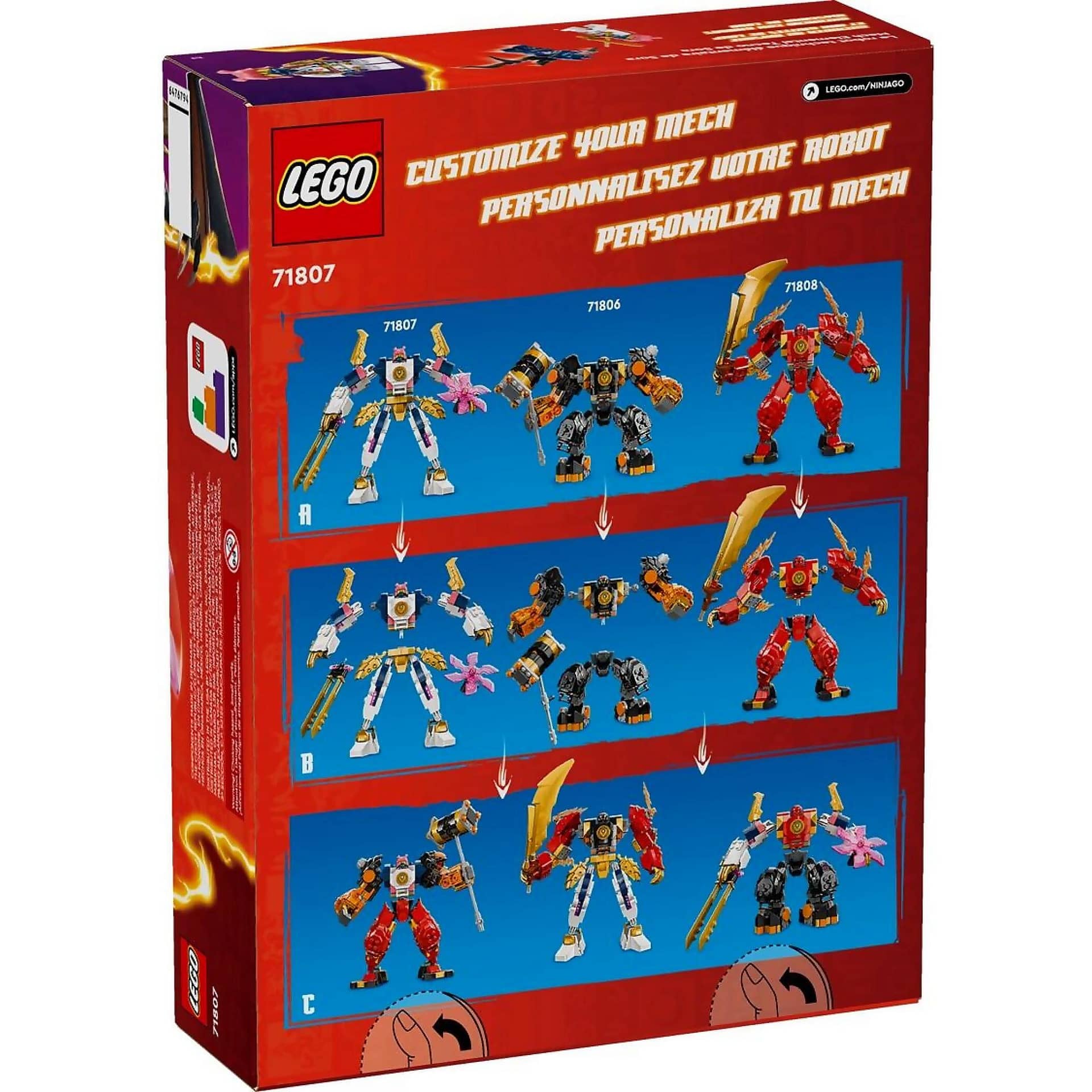 LEGO® 71807 Sora's Elemental Tech Mech - NINJAGO®