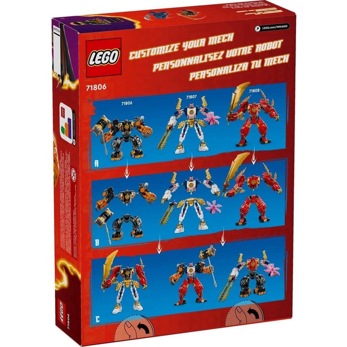 LEGO® 71806 Cole's Elemental Earth Mech - NINJAGO®