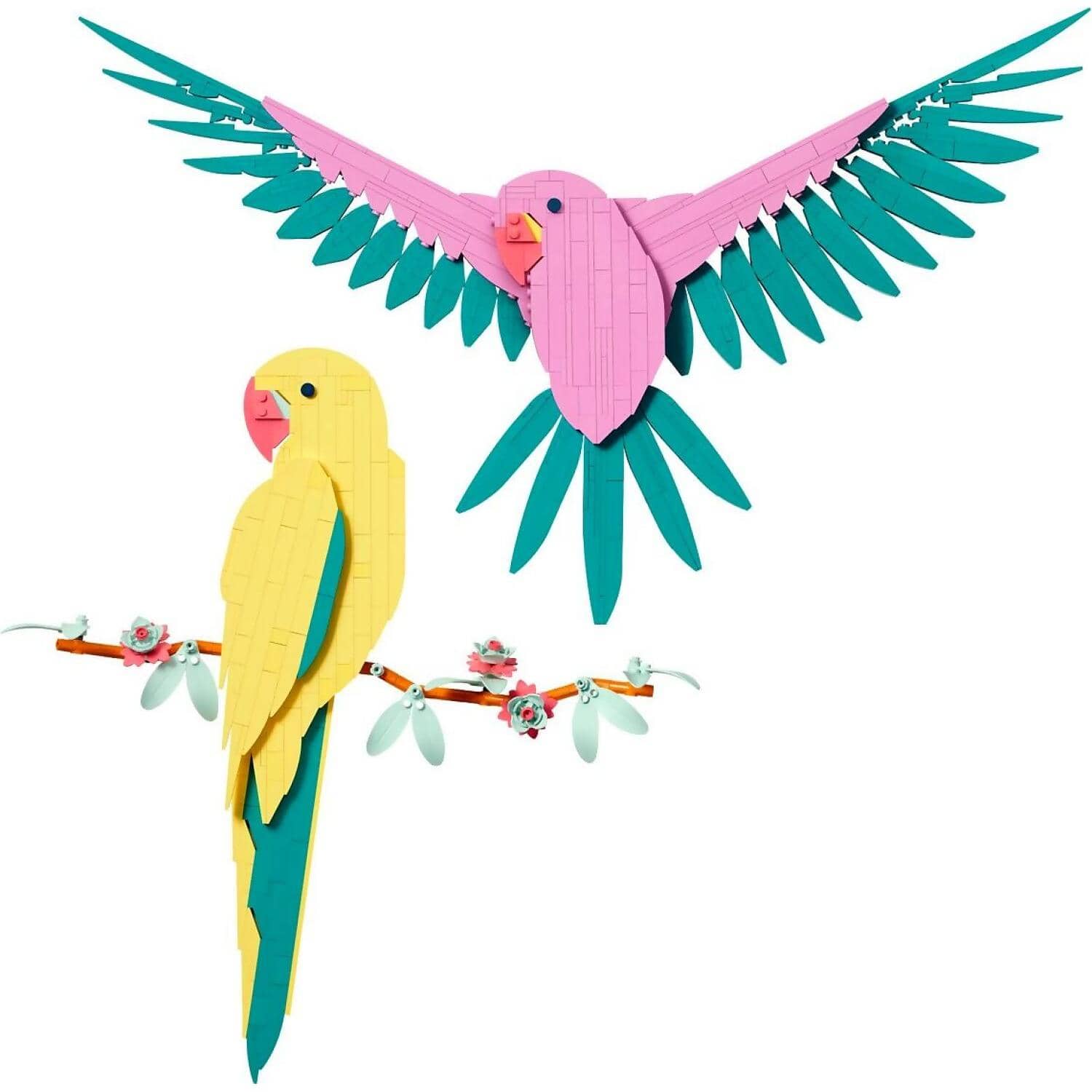 LEGO® 31211 The Fauna Collection Macaw Parrots - Art