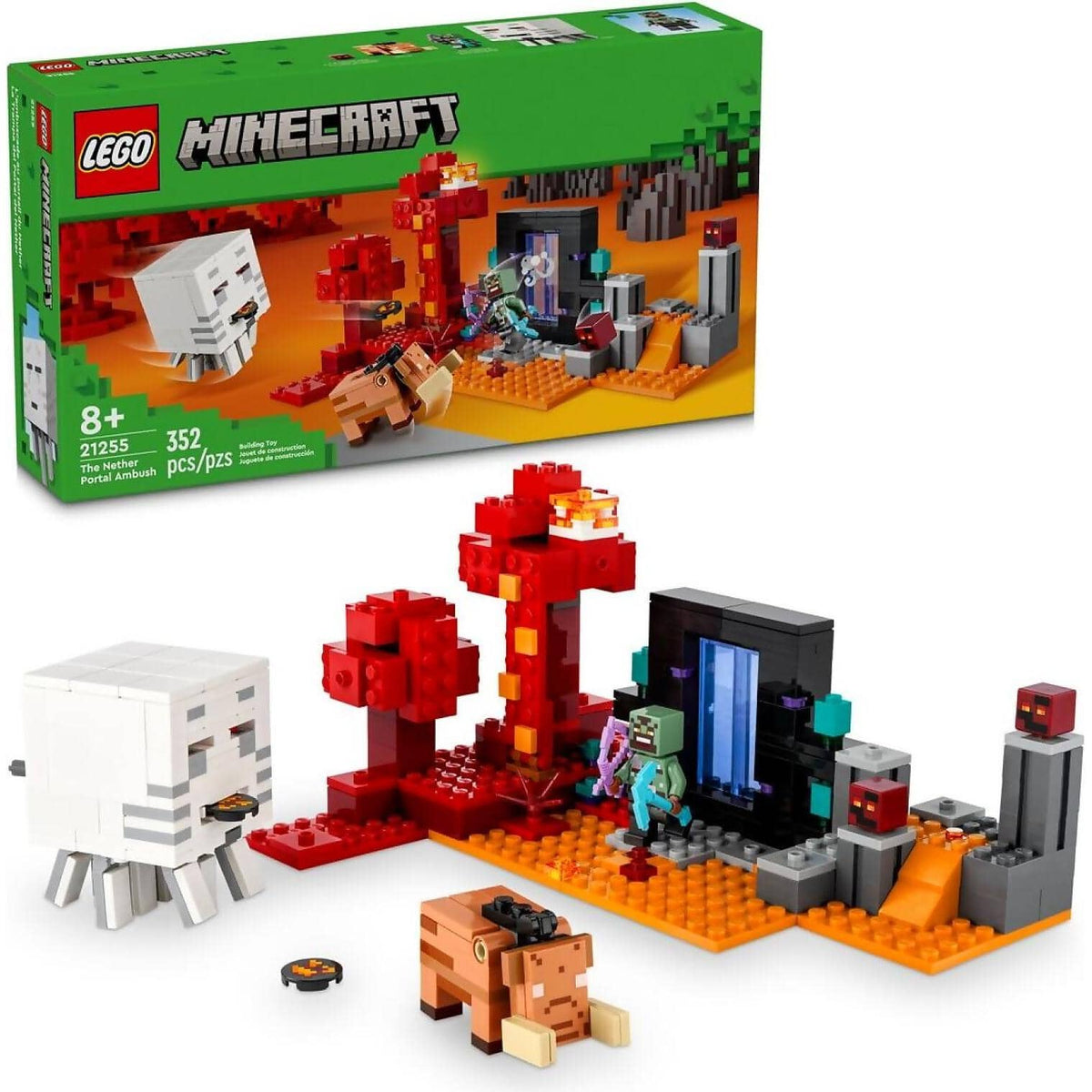 LEGO® 21255 The Nether Portal Ambush - Minecraft®