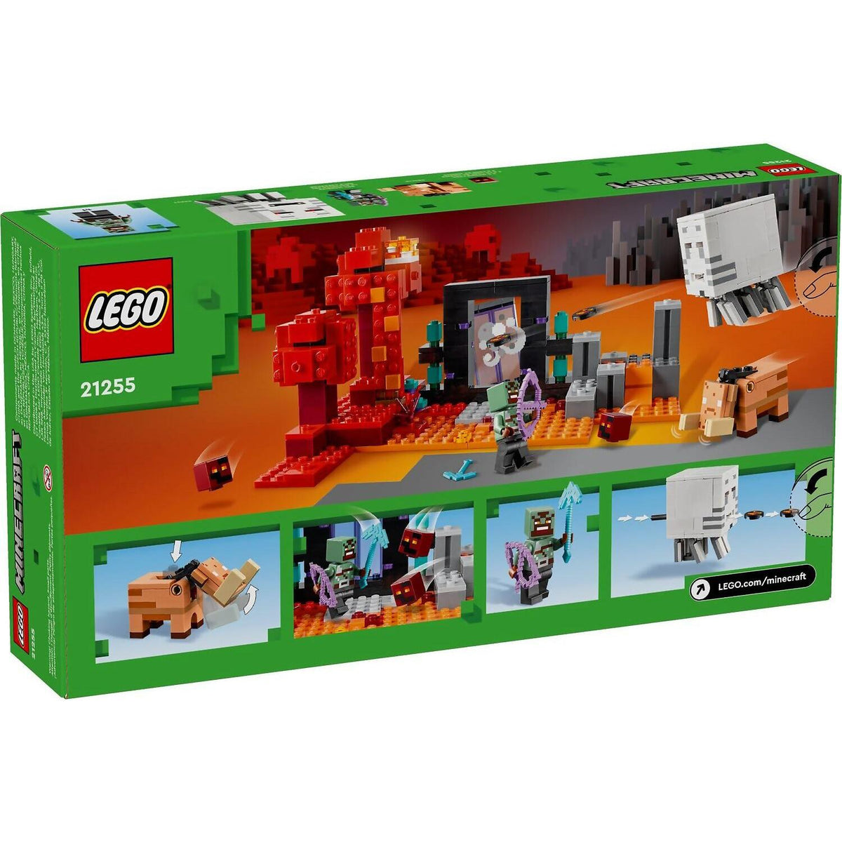 LEGO® 21255 The Nether Portal Ambush - Minecraft®