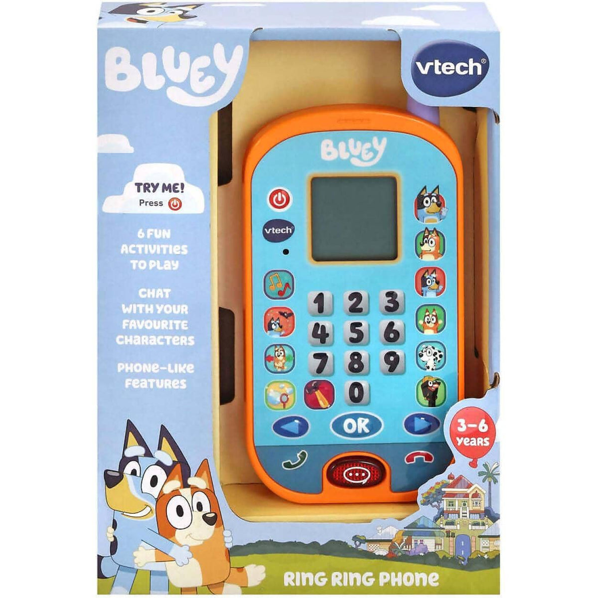 VTech - Bluey Ring Ring Phone