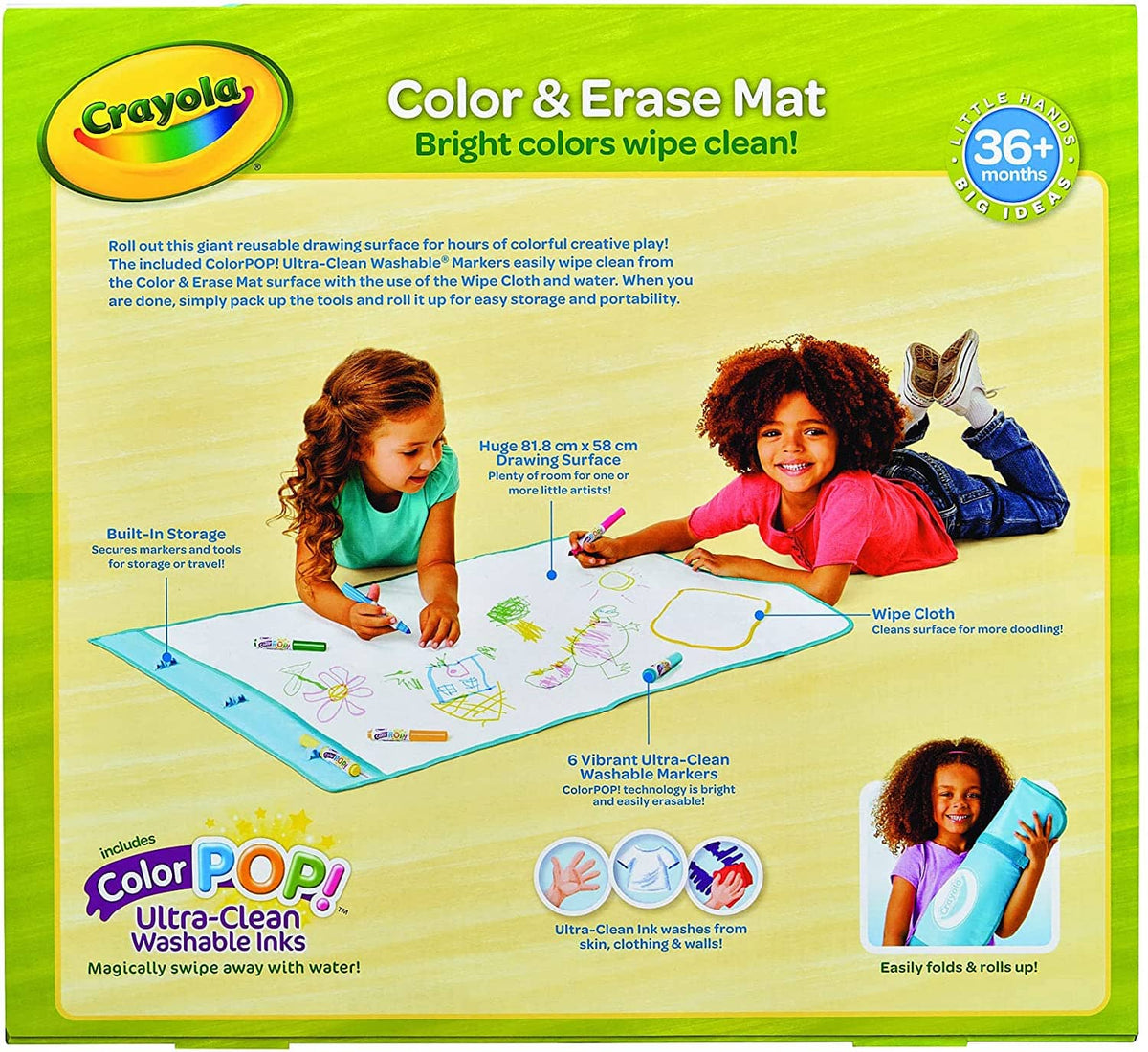 Crayola - Colour & Erase Mat
