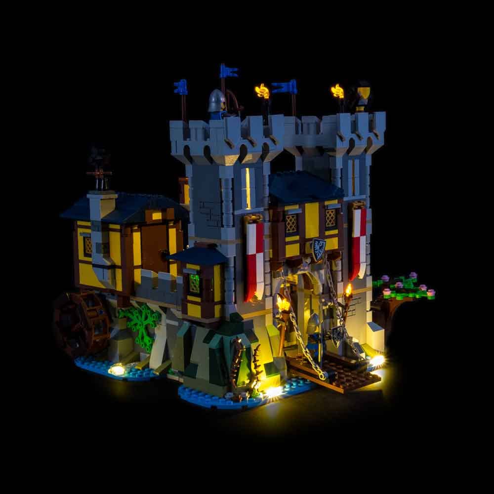 Light My Bricks - LIGHT KIT for LEGO® Medieval Castle 31120