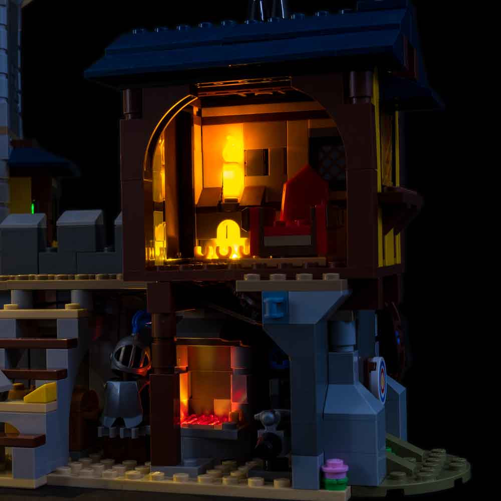 Light My Bricks - LIGHT KIT for LEGO® Medieval Castle 31120