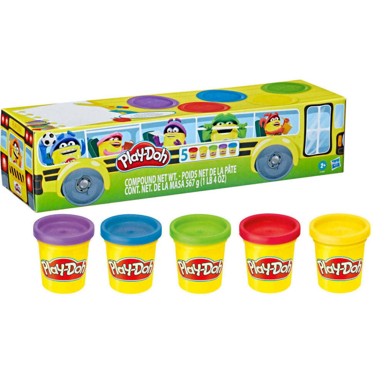 Play-Doh - School Bus Back To School 5 Pack