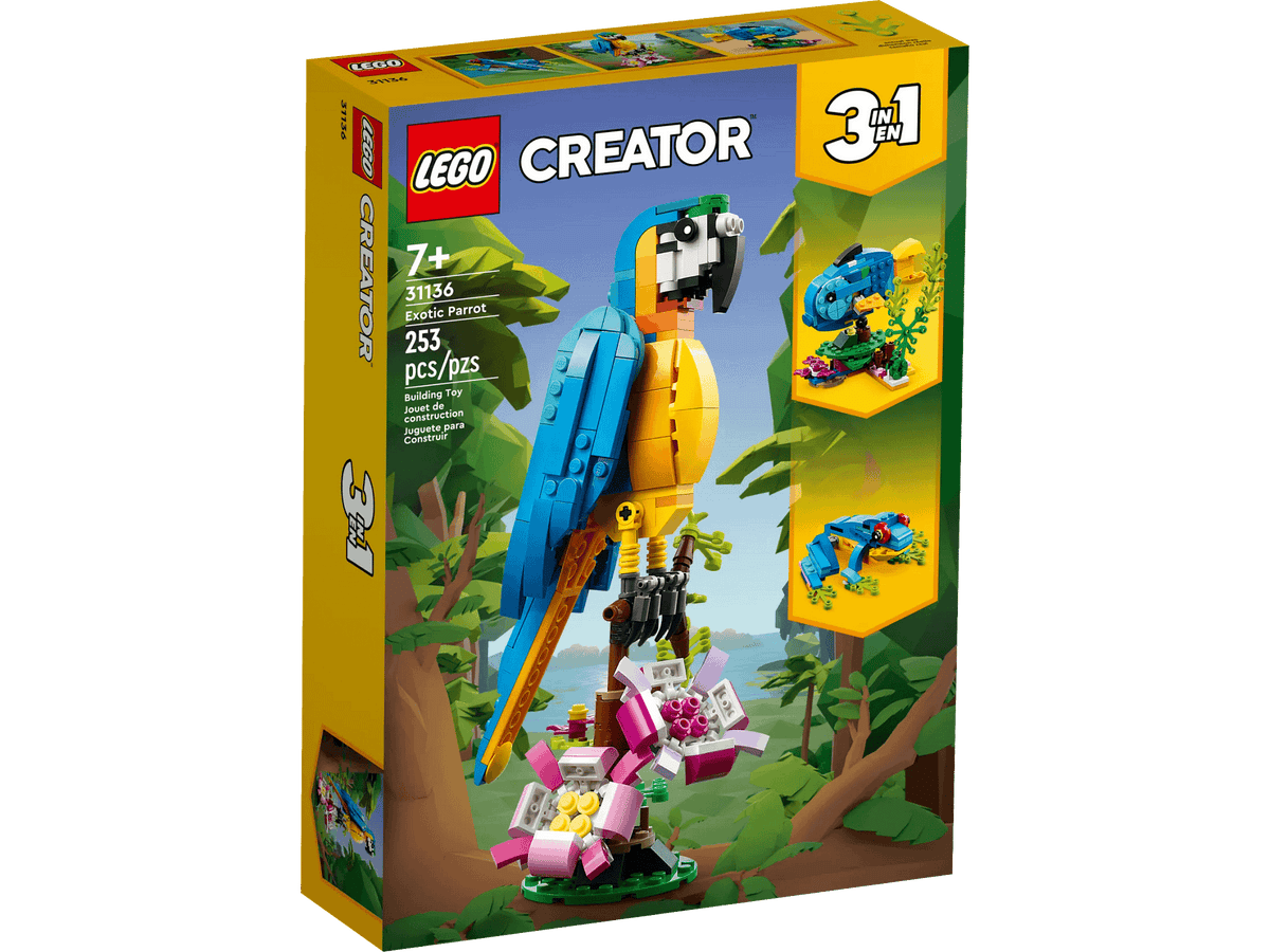 LEGO® 31136 Exotic Parrot - Creator 3in1