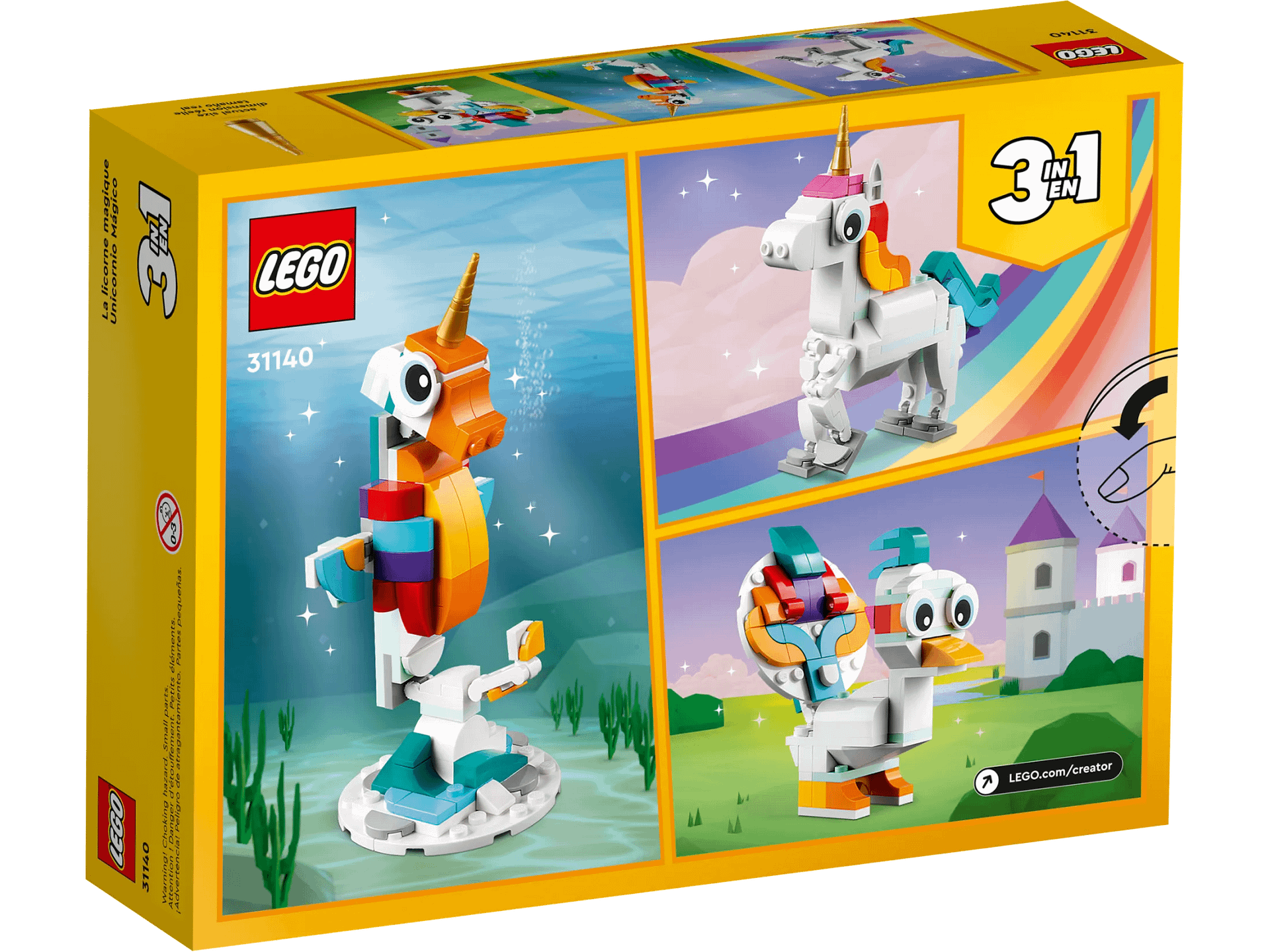 LEGO® 31140 Magical Unicorn - Creator 3in1
