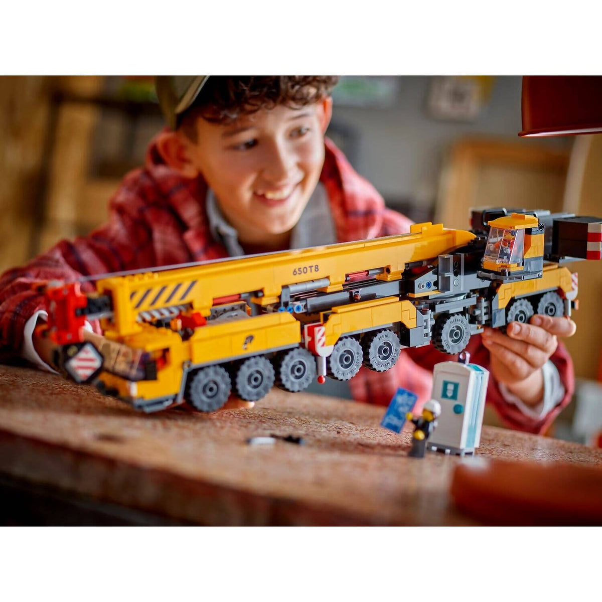 LEGO® 60409 Yellow Mobile Construction Crane - City