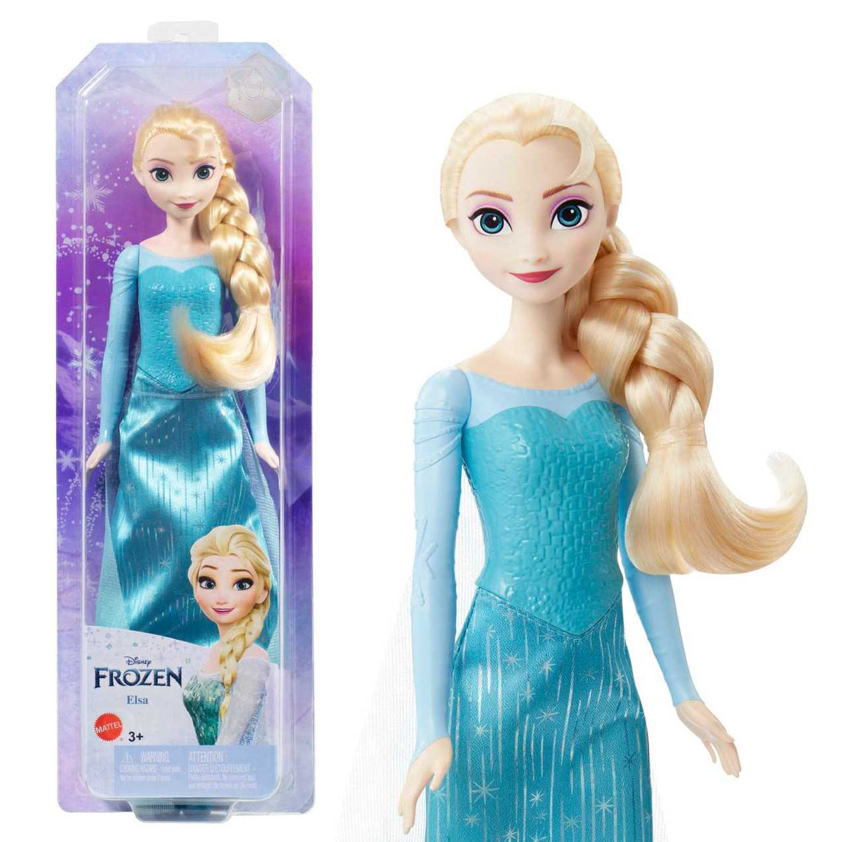 Disney Frozen 2 - Elsa Fashion Doll Turquoise Dress And Accessories - New For 2023