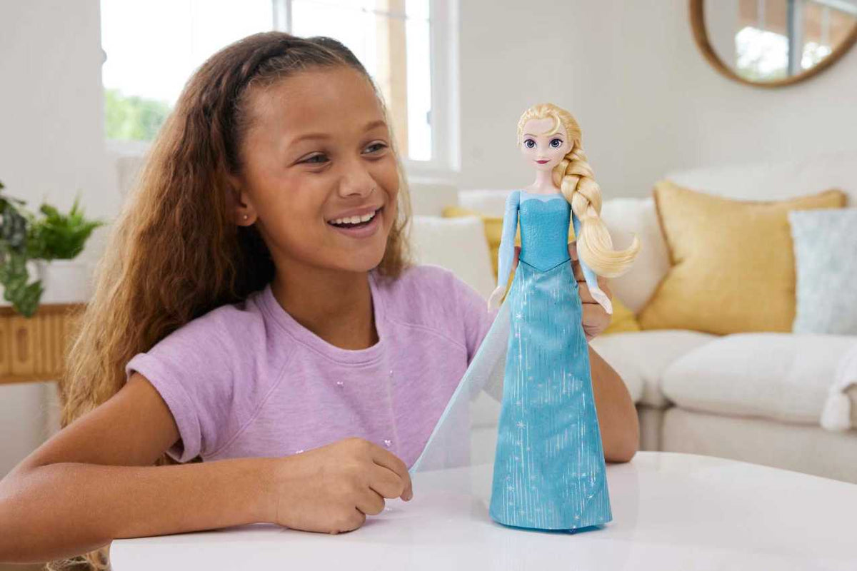 Disney Frozen 2 - Elsa Fashion Doll Turquoise Dress And Accessories - New For 2023