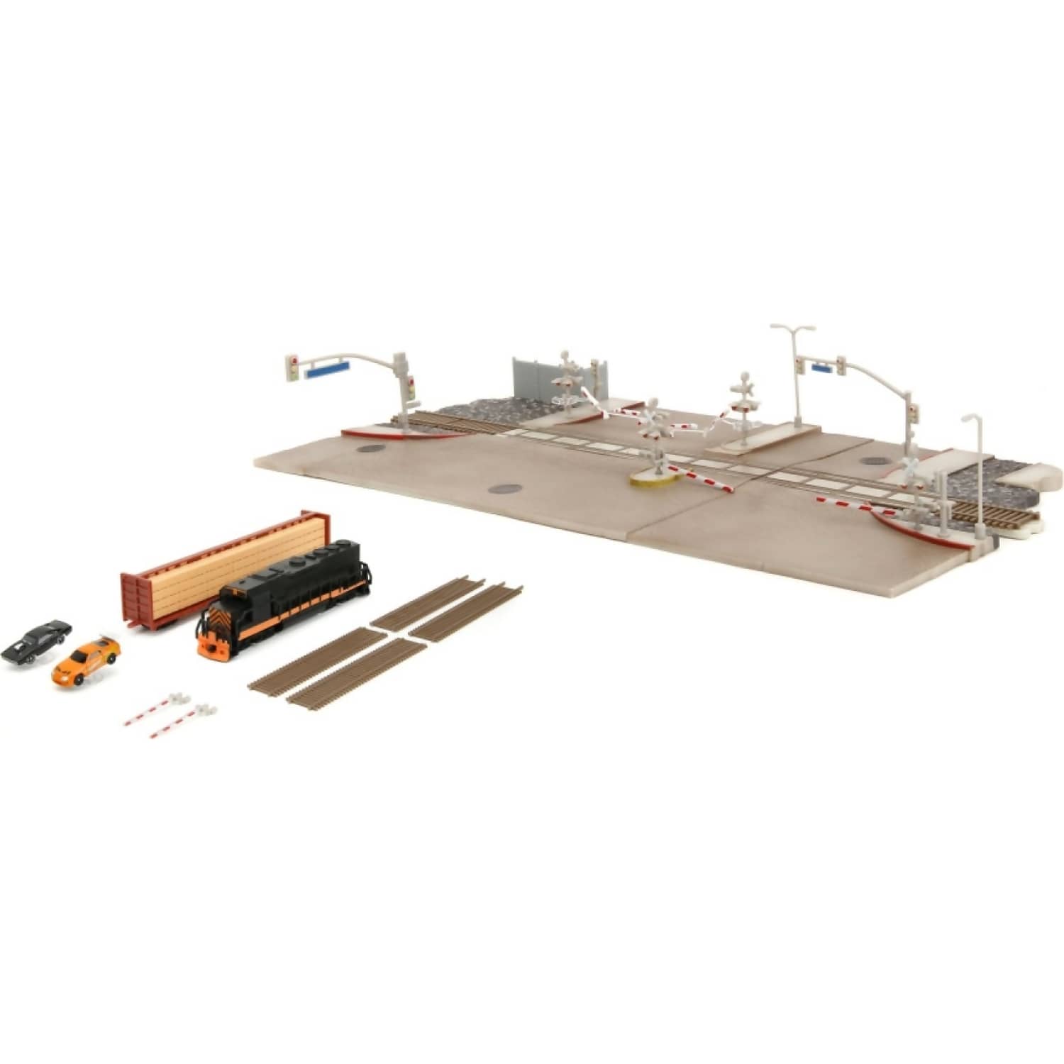 JADA TOYS - FAST & FURIOUS NANO TRAIN SCENE SCALE DIECAST SET