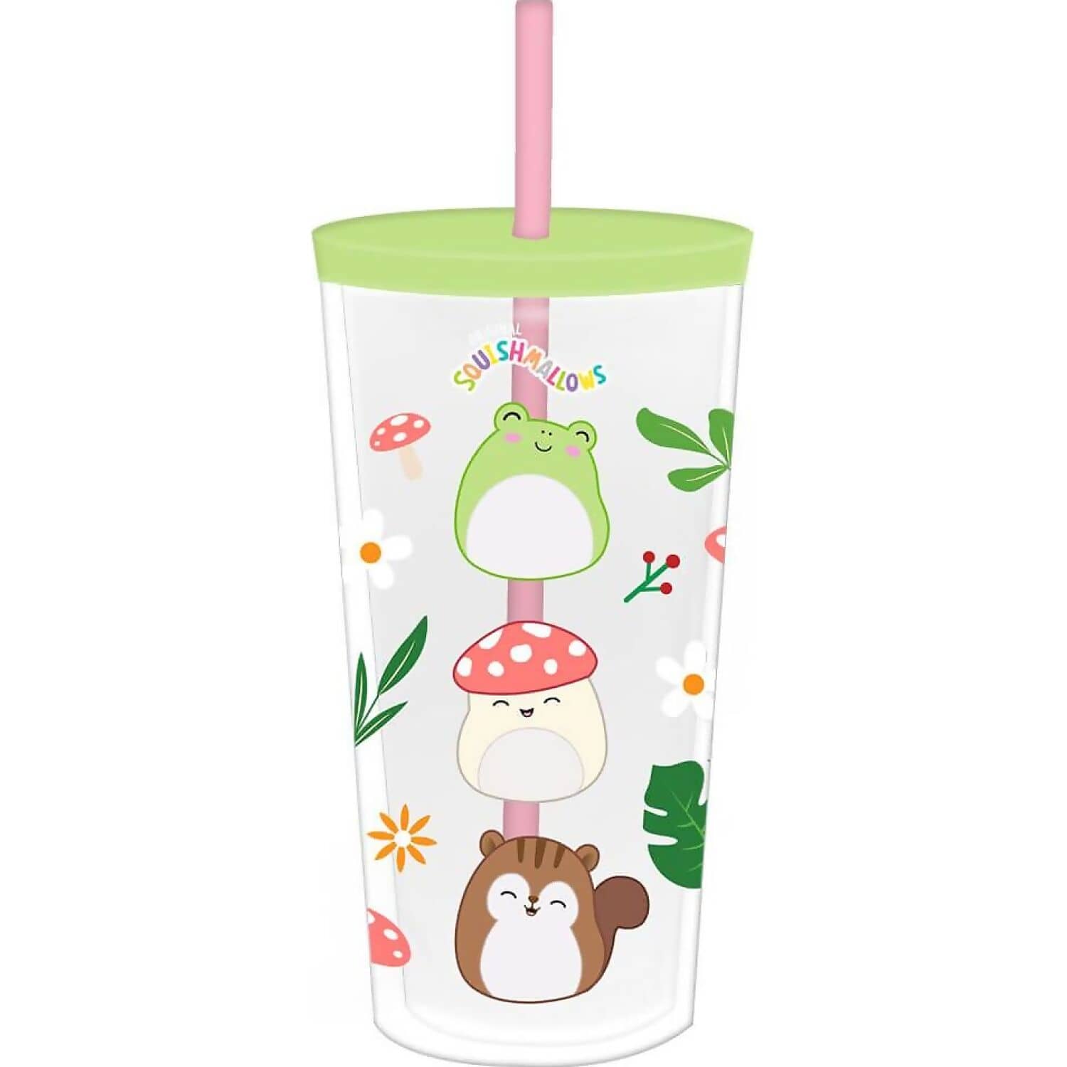 Squishmallows - Cottage Collection Beaker & Straw - Jasnor