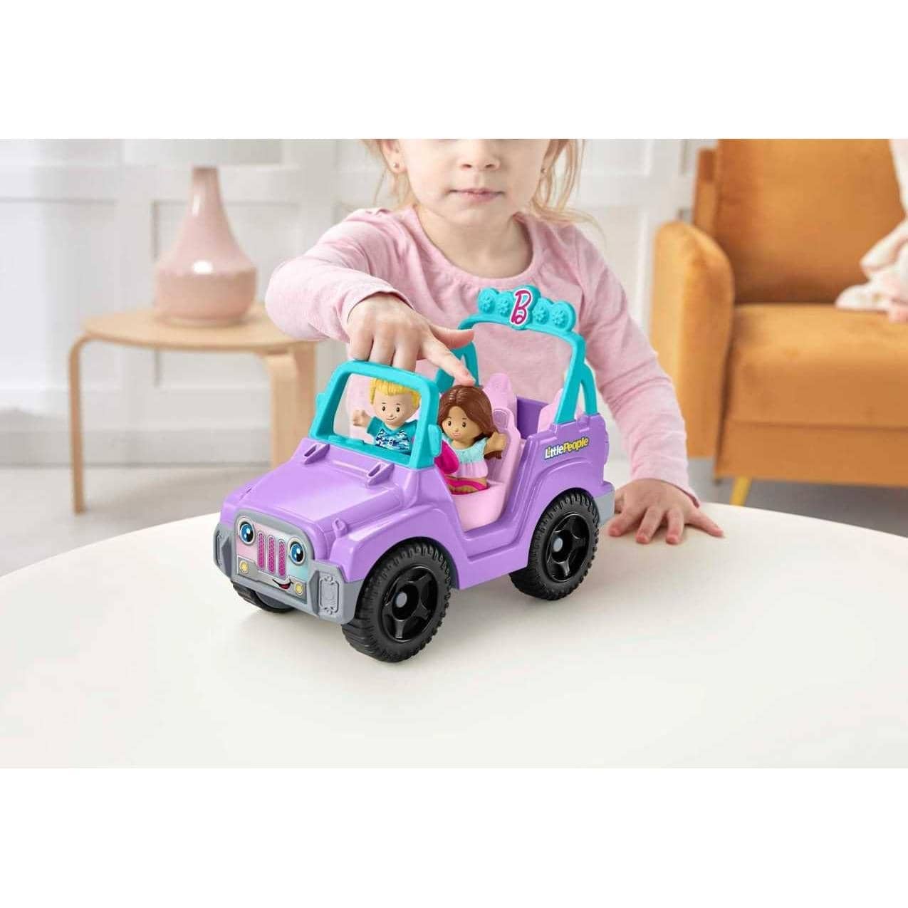Barbie - Little People With Beach Cruiser Music Sounds And 2 Figures - Fisher-Price