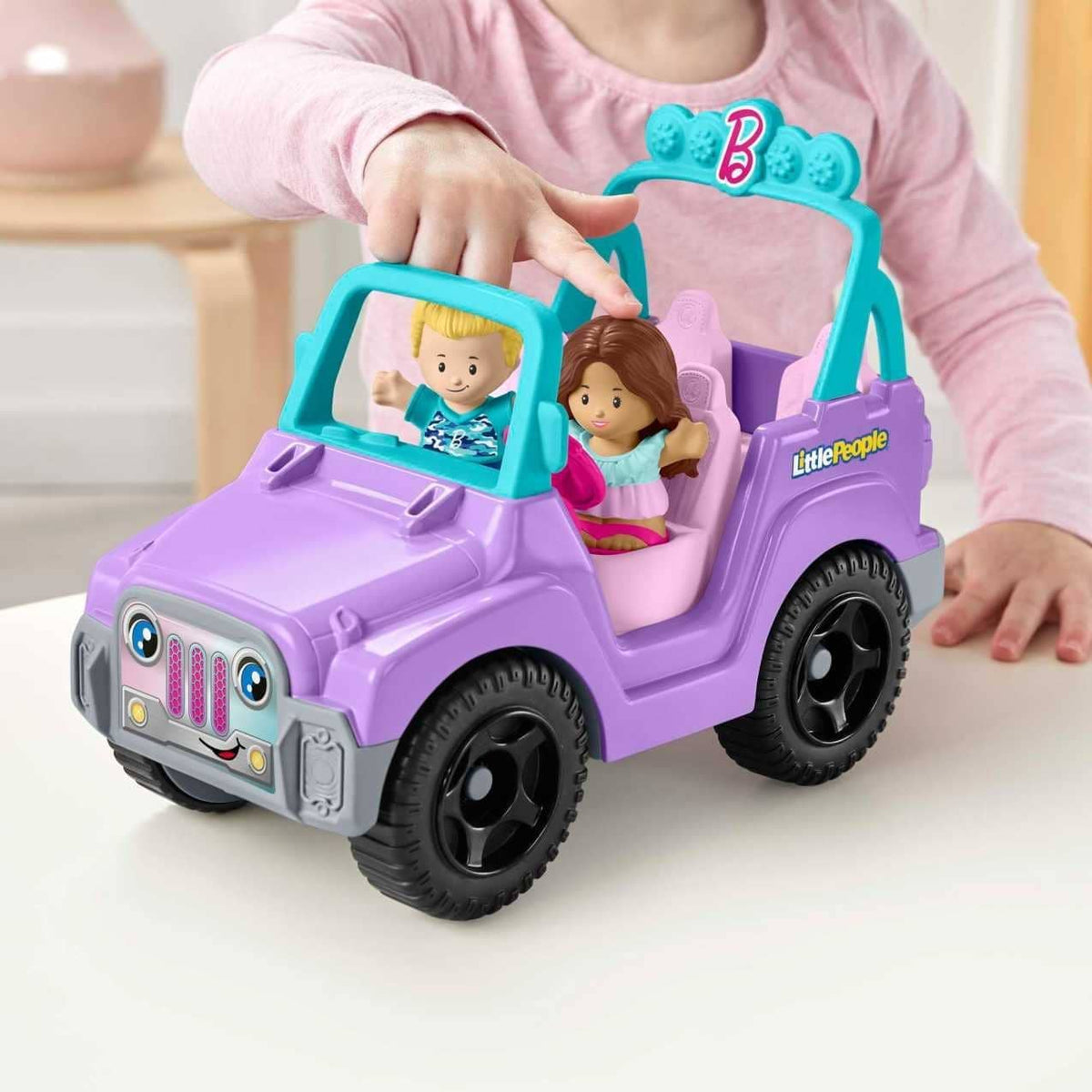 Barbie - Little People With Beach Cruiser Music Sounds And 2 Figures - Fisher-Price