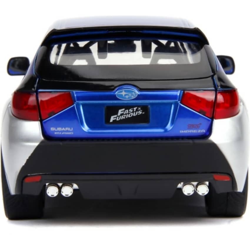 JADA TOYS - FAST & FURIOUS - 2012 SUBARU IMPREZA WRX STI 1:24 SCALE DIECAST VEHICLE