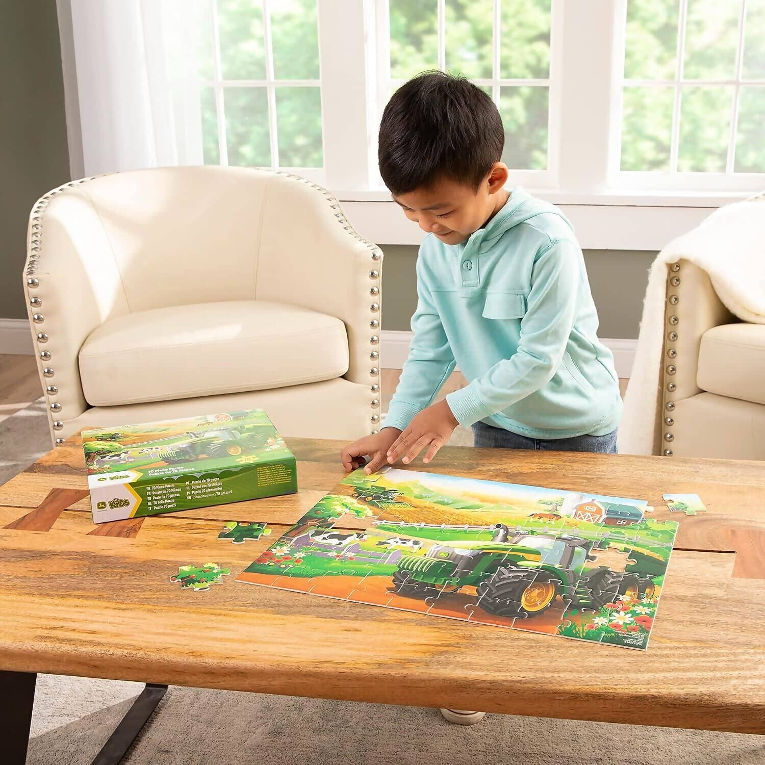 John Deere - Kids Puzzle - 70 Piece Jigsaw Puzzle Age 4+