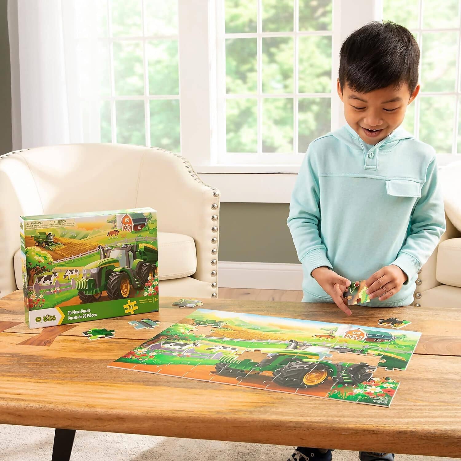 John Deere - Kids Puzzle - 70 Piece Jigsaw Puzzle Age 4+