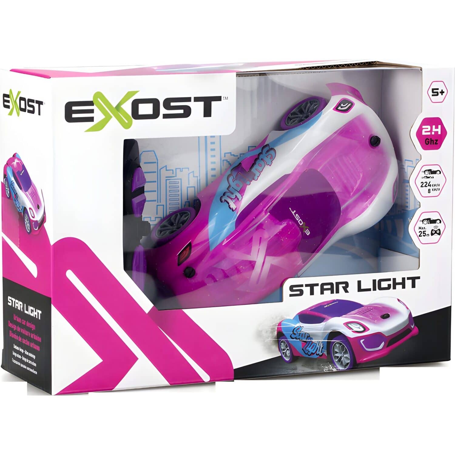 Silverlit - Exost Star Light RC Car 2.4ghz
